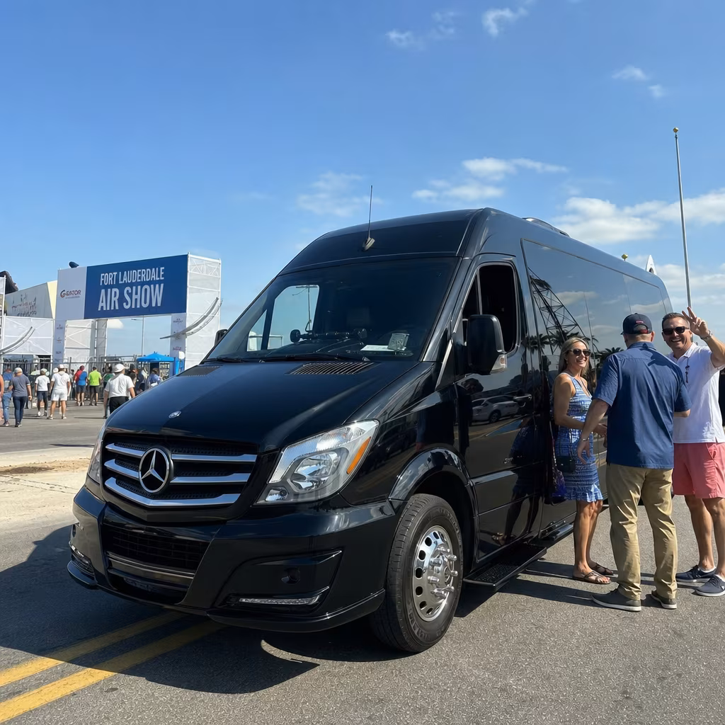 The Complete Guide to Group Transportation for the Fort Lauderdale Air Show