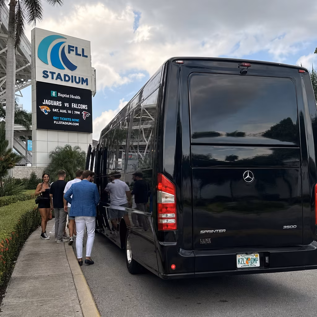 Rent a Bus to FLL Stadium (Formerly Chase Stadium)