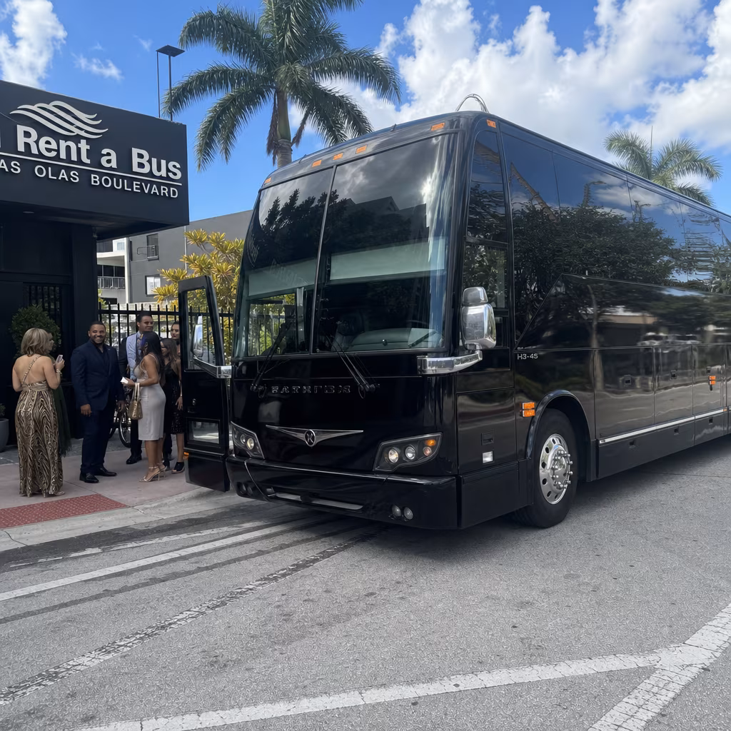 Rent a Bus for Las Olas Boulevard