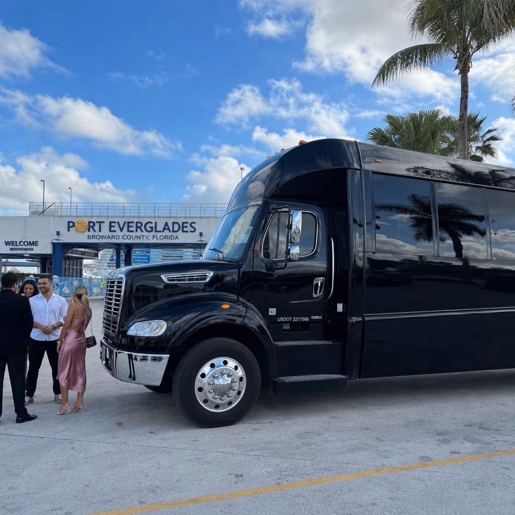 Rent a Bus to Port Everglades