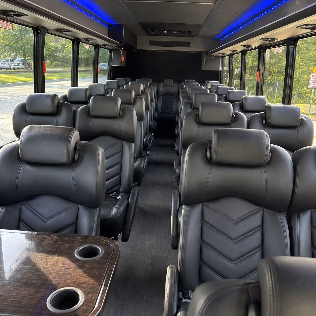 Fort Lauderdale Airport Shuttle & Transportation party bus exterior