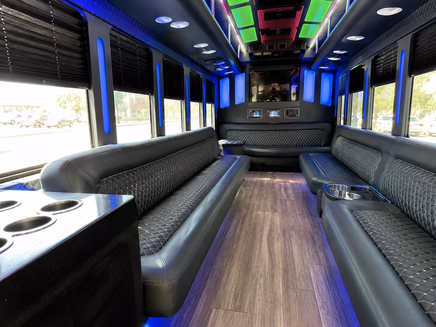 Fort Lauderdale Bachelor & Bachelorette Transportation party bus exterior