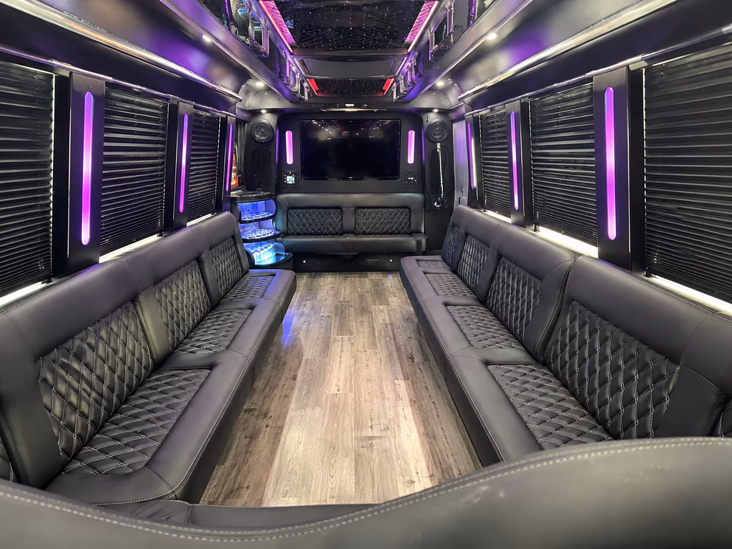 Fort Lauderdale Concert & Music Festival Transportation party bus exterior