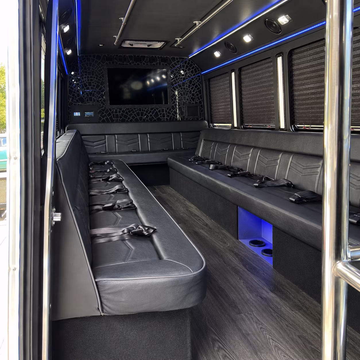 Fort Lauderdale Concert & Music Festival Transportation party bus exterior