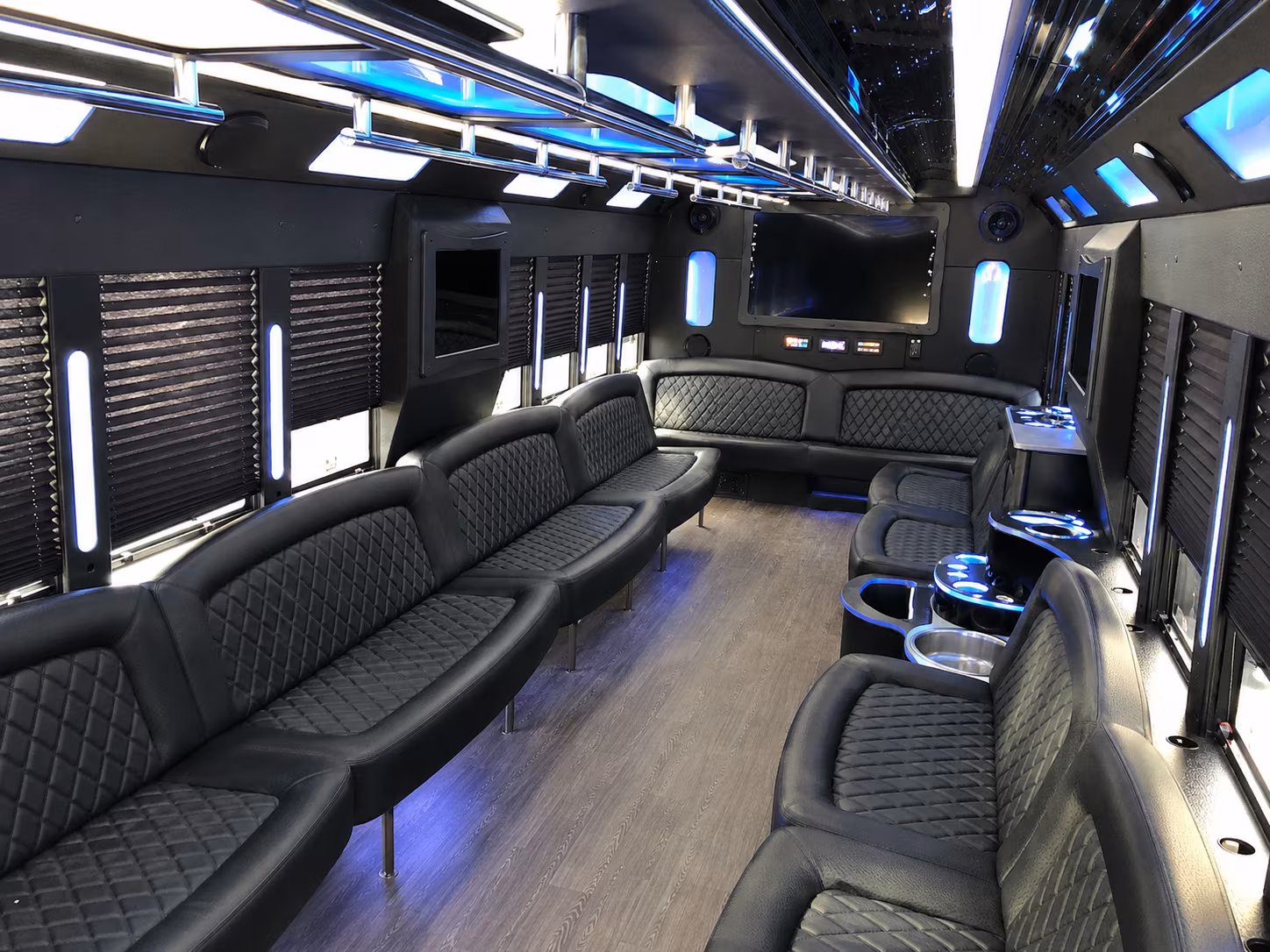 Fort Lauderdale Concert & Music Festival Transportation party bus exterior