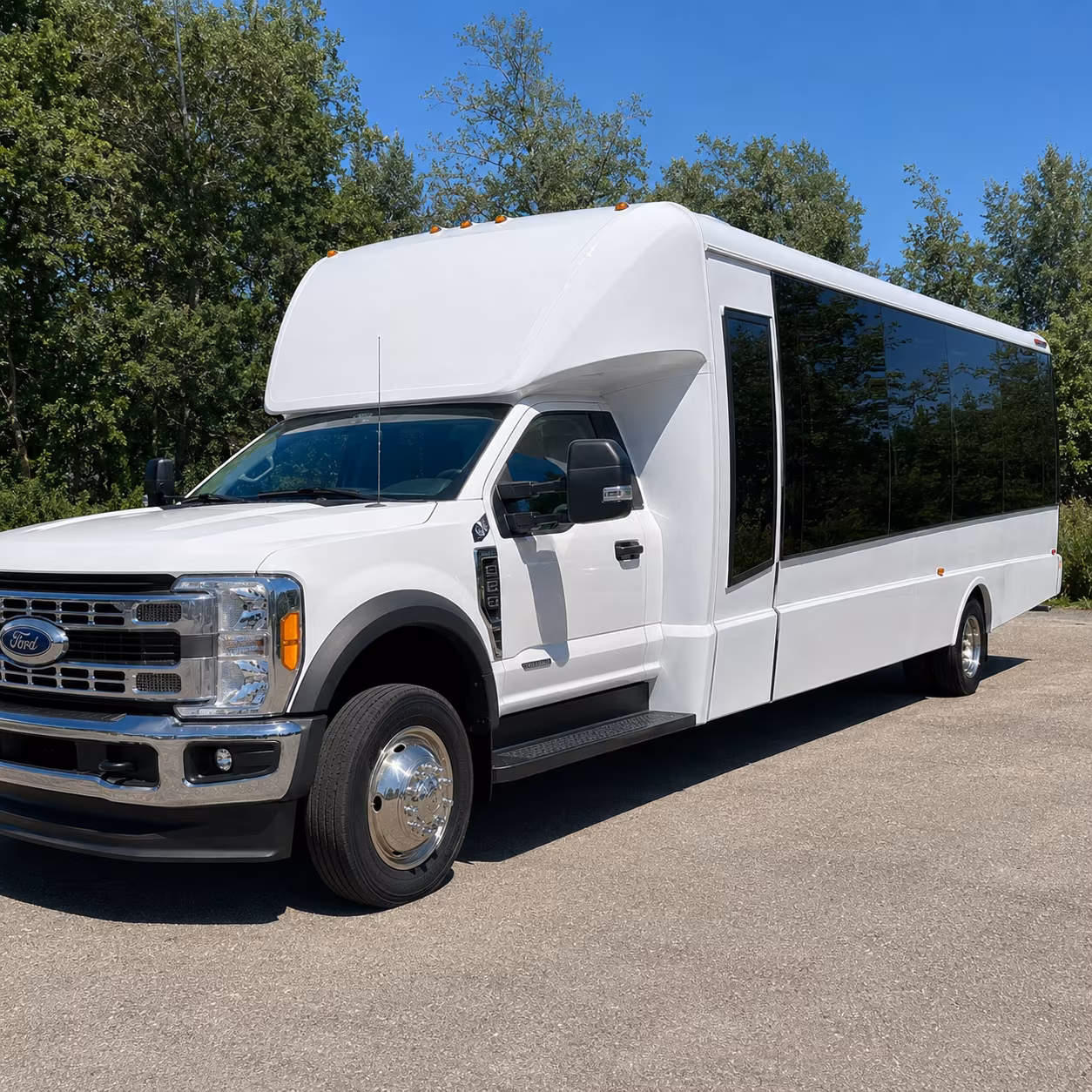 Fort Lauderdale Corporate Transportation party bus exterior