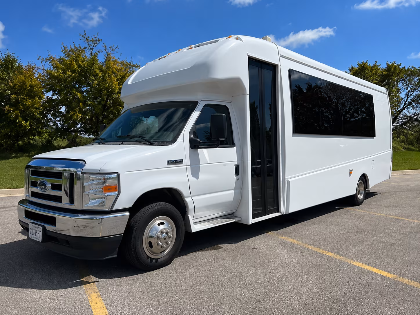 Fort Lauderdale Private Event Transportation party bus exterior