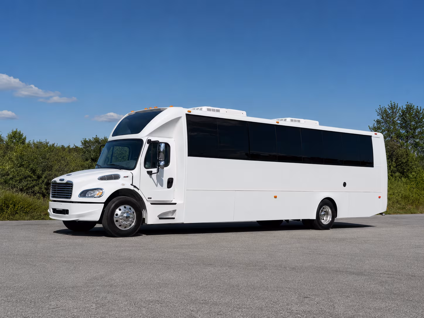 Fort Lauderdale Private Event Transportation party bus exterior