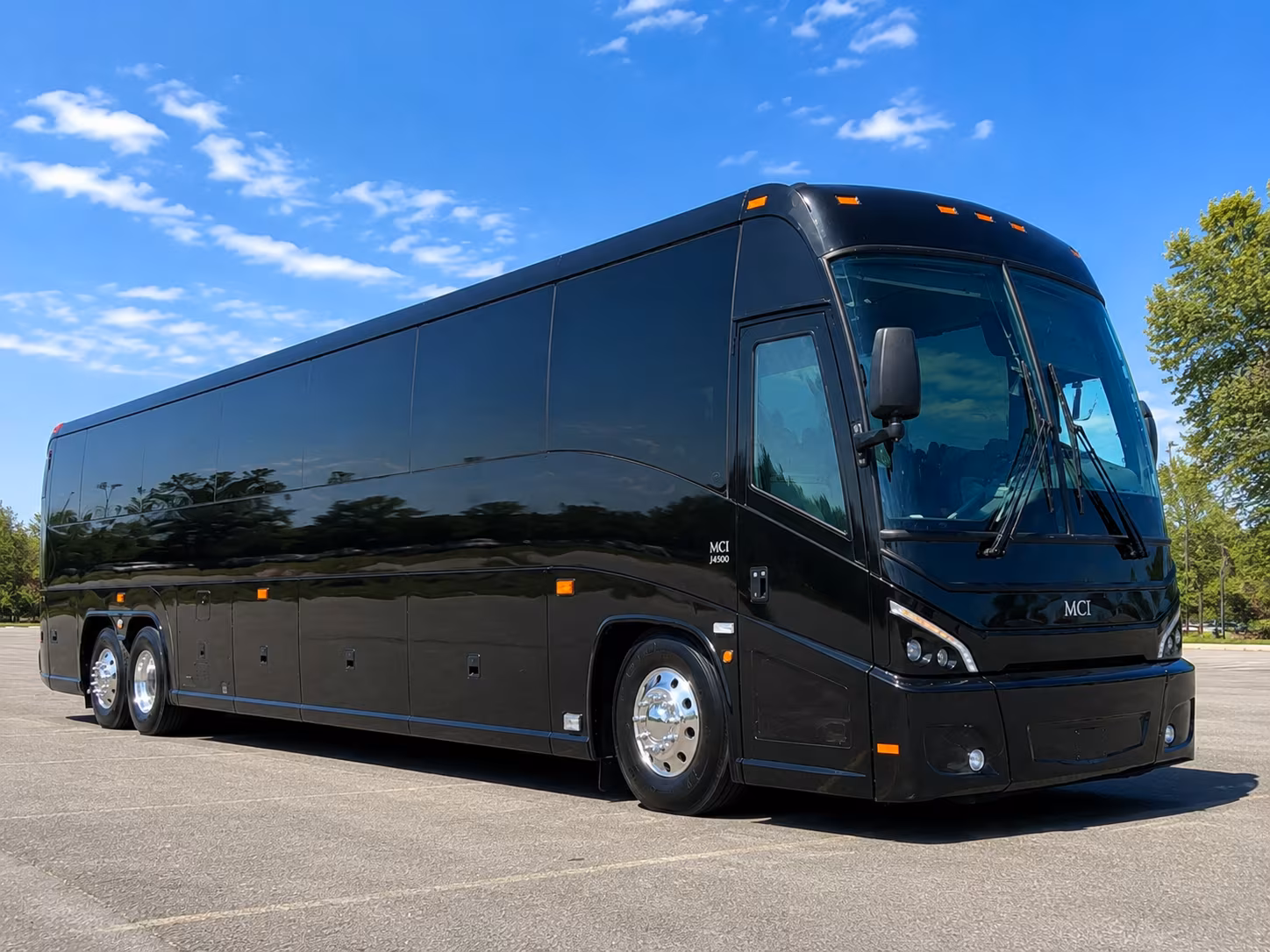 Fort Lauderdale School Event Transportation party bus exterior