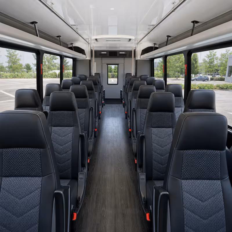 minibus interior