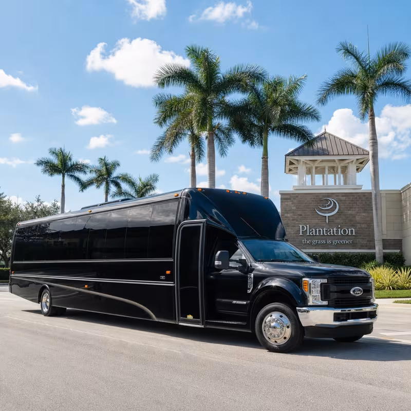 Plantation Party Bus Rental