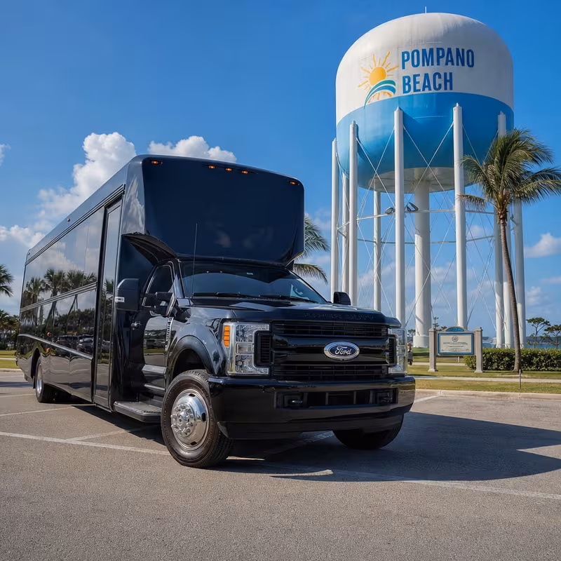 Pompano Beach Party Bus Rental