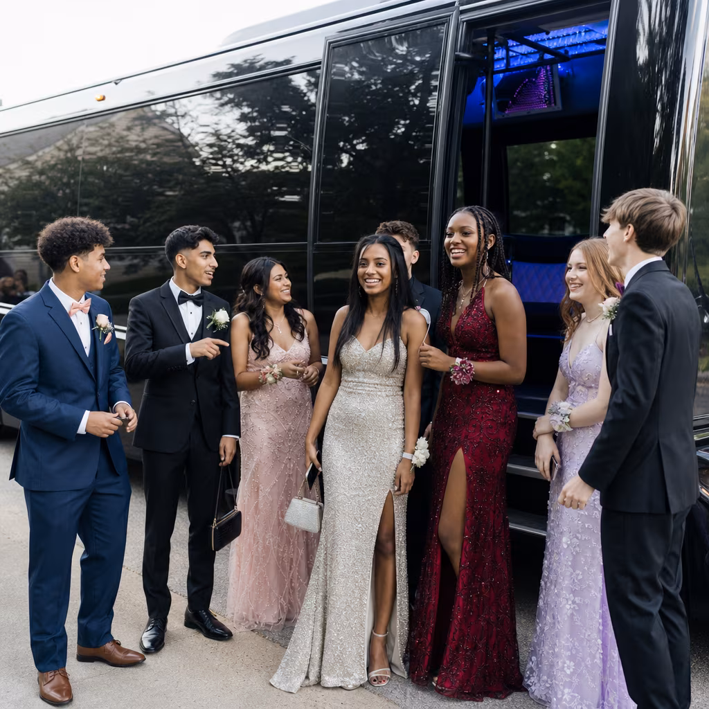 Fort Lauderdale Prom Party Bus Rental