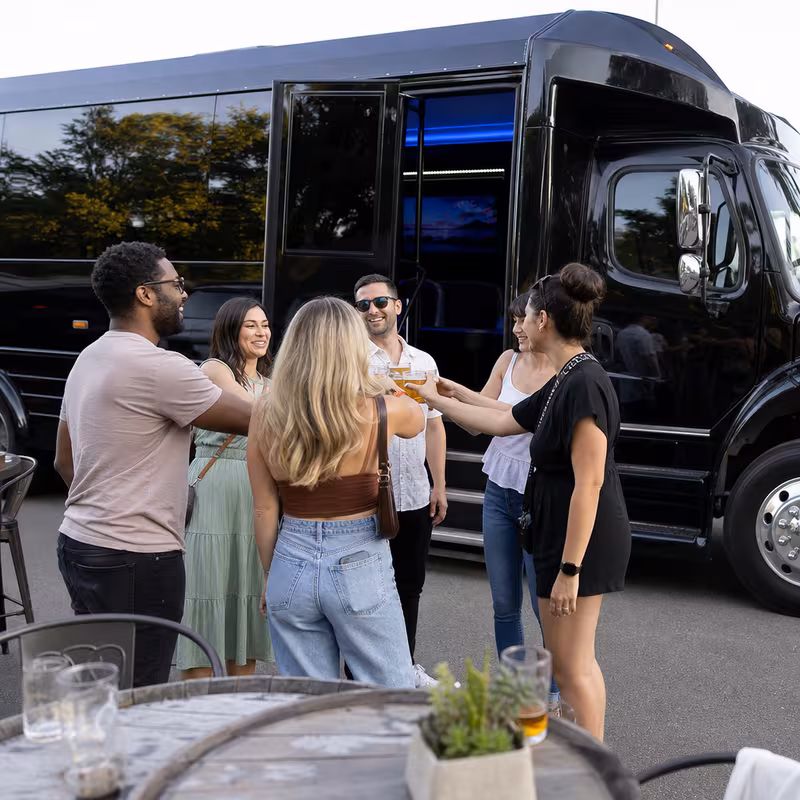 Fort Lauderdale Winery & Brewery Tour Transportation fleet vehicle