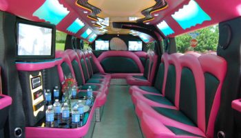 pink hummer limousine Coral Gables