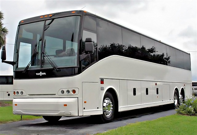 Fort Lauderdale 56 Passenger Charter Bus